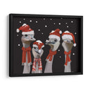 Avestruz, Christmas Gals - Fab Funky | Cuadro decorativo de Canvas Lab