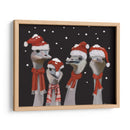 Avestruz, Christmas Gals - Fab Funky | Cuadro decorativo de Canvas Lab