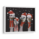Avestruz, Christmas Gals - Fab Funky | Cuadro decorativo de Canvas Lab
