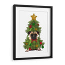 Pug, Traje De Árbol De Navidad - Fab Funky | Cuadro decorativo de Canvas Lab