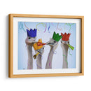 Avestruz, Fiesta Chicas - Fab Funky | Cuadro decorativo de Canvas Lab