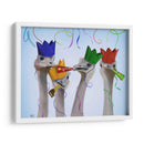 Avestruz, Fiesta Chicas - Fab Funky | Cuadro decorativo de Canvas Lab