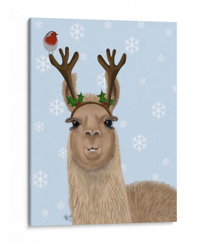 Llama, Astas - Fab Funky | Cuadro decorativo de Canvas Lab