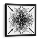 MANDALA GUERRERO - Gina Villalobos | Cuadro decorativo de Canvas Lab