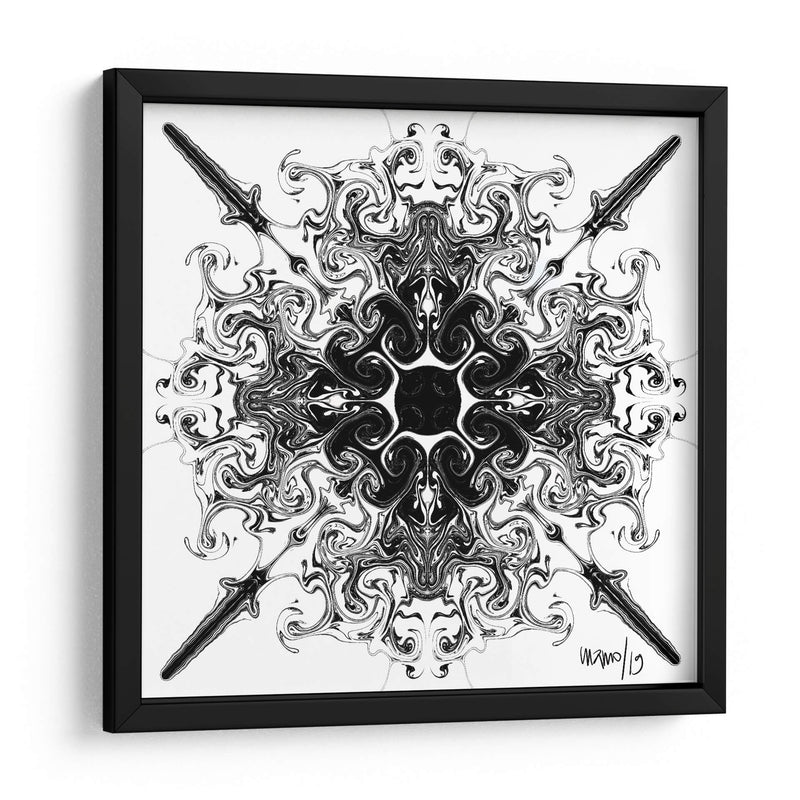 MANDALA GUERRERO - Gina Villalobos | Cuadro decorativo de Canvas Lab