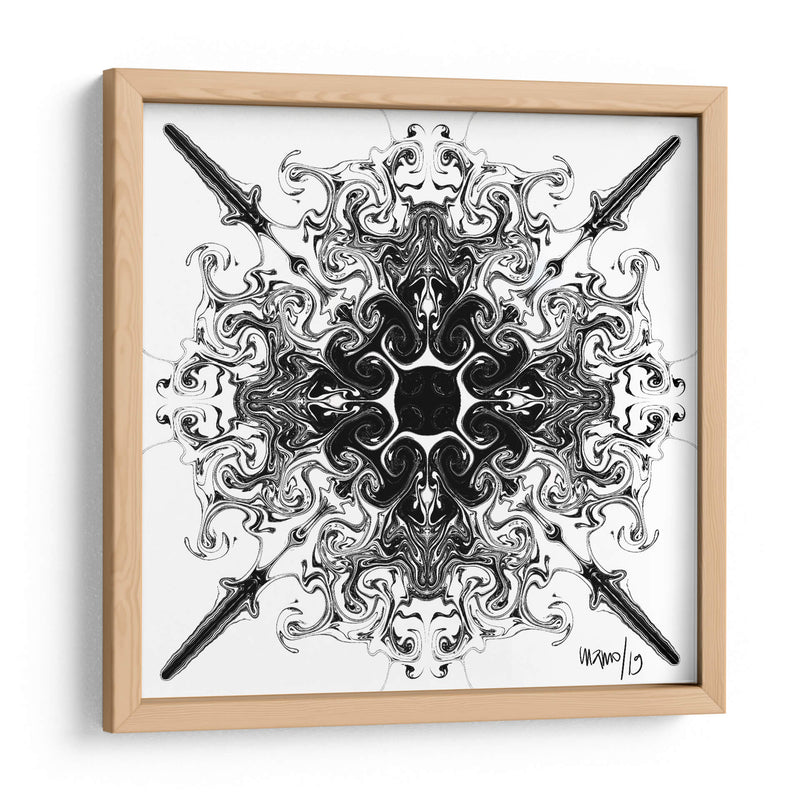 MANDALA GUERRERO - Gina Villalobos | Cuadro decorativo de Canvas Lab