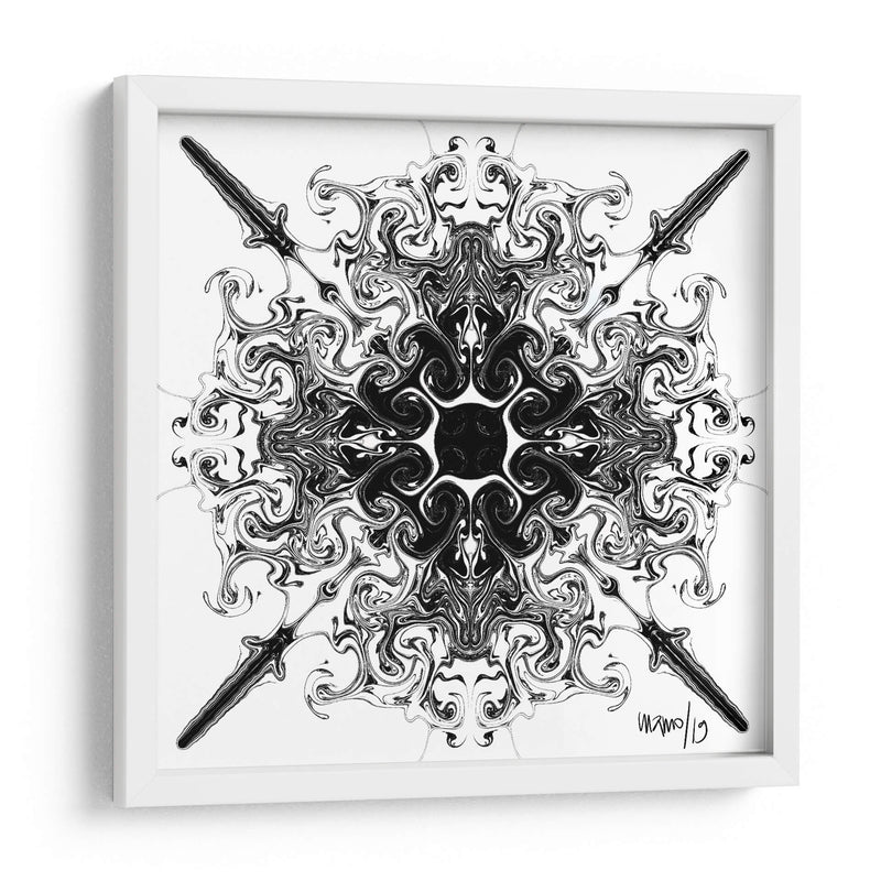 MANDALA GUERRERO - Gina Villalobos | Cuadro decorativo de Canvas Lab