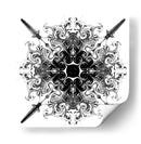 MANDALA GUERRERO - Gina Villalobos | Cuadro decorativo de Canvas Lab