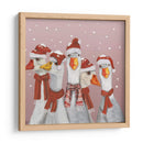 Gaggle De Navidad De Gansos - Fab Funky | Cuadro decorativo de Canvas Lab