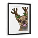 Bulldog Francés, Astas 2 - Fab Funky | Cuadro decorativo de Canvas Lab