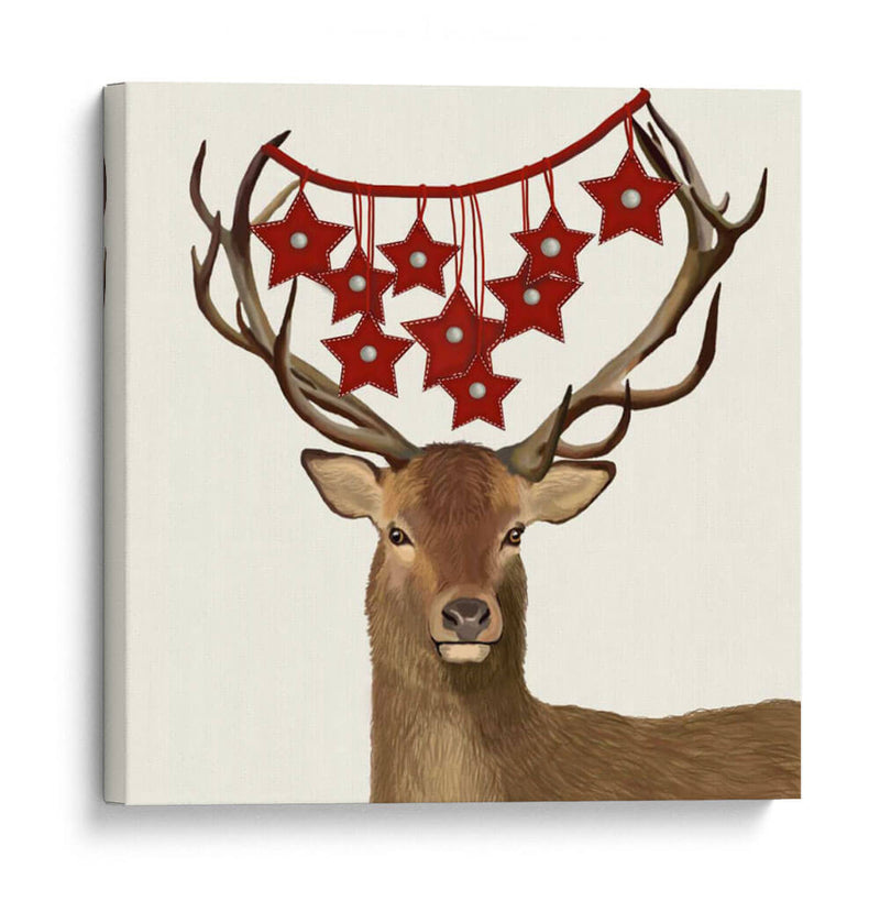 Ciervos, Decoraciones De Estrellas - Fab Funky | Cuadro decorativo de Canvas Lab