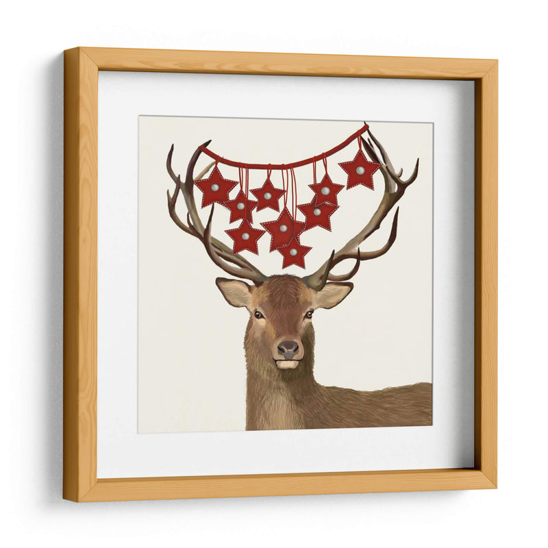 Ciervos, Decoraciones De Estrellas - Fab Funky | Cuadro decorativo de Canvas Lab