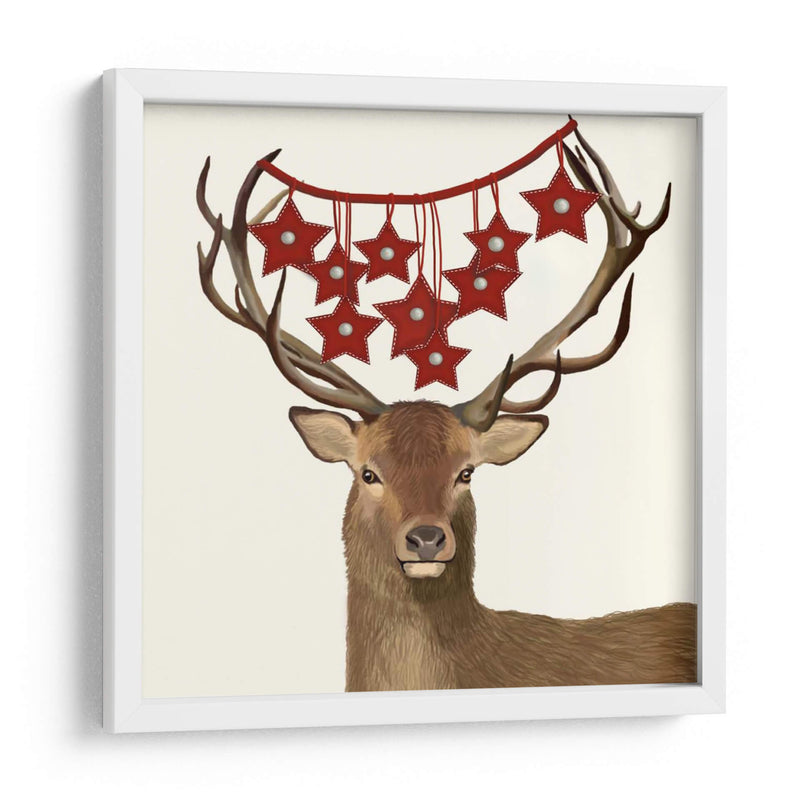 Ciervos, Decoraciones De Estrellas - Fab Funky | Cuadro decorativo de Canvas Lab