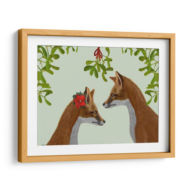 Zorros Y Muérdago - Fab Funky | Cuadro decorativo de Canvas Lab