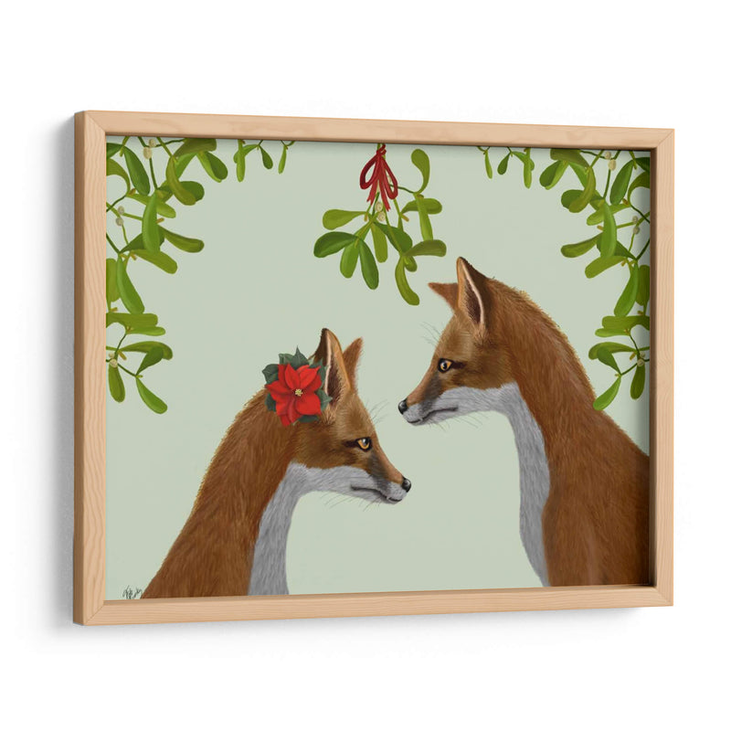 Zorros Y Muérdago - Fab Funky | Cuadro decorativo de Canvas Lab
