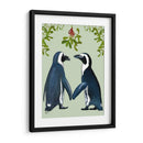Pingüinos Y Muérdago - Fab Funky | Cuadro decorativo de Canvas Lab
