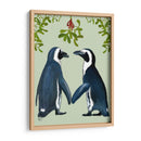 Pingüinos Y Muérdago - Fab Funky | Cuadro decorativo de Canvas Lab