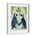 Pingüinos Y Muérdago - Fab Funky | Cuadro decorativo de Canvas Lab