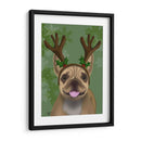 Bulldog Francés, Astas 1 - Fab Funky | Cuadro decorativo de Canvas Lab