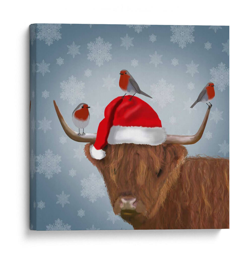 Vaca Y Petitros De La Montaña - Fab Funky | Cuadro decorativo de Canvas Lab