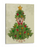 Labrador Amarillo, Traje De Árbol De Navidad - Fab Funky | Cuadro decorativo de Canvas Lab