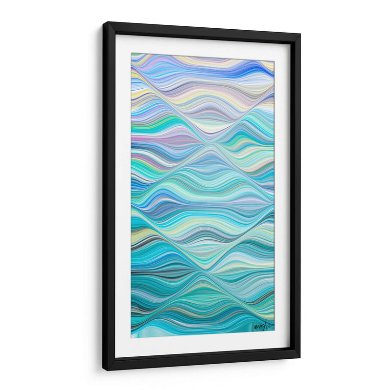 OLEAJE V - Gina Villalobos | Cuadro decorativo de Canvas Lab