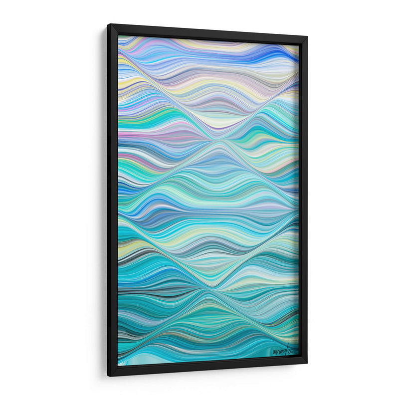 OLEAJE V - Gina Villalobos | Cuadro decorativo de Canvas Lab