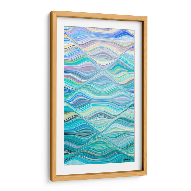 OLEAJE V - Gina Villalobos | Cuadro decorativo de Canvas Lab