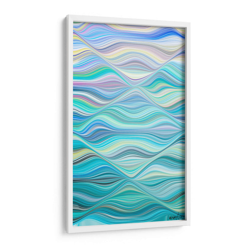 OLEAJE V - Gina Villalobos | Cuadro decorativo de Canvas Lab