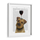 Perro Au Vin, Frontera Terrier - Fab Funky | Cuadro decorativo de Canvas Lab
