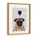 Perro Au Vin, Pug - Fab Funky | Cuadro decorativo de Canvas Lab