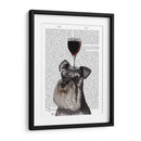 Perro Au Vin, Schnauzer - Fab Funky | Cuadro decorativo de Canvas Lab