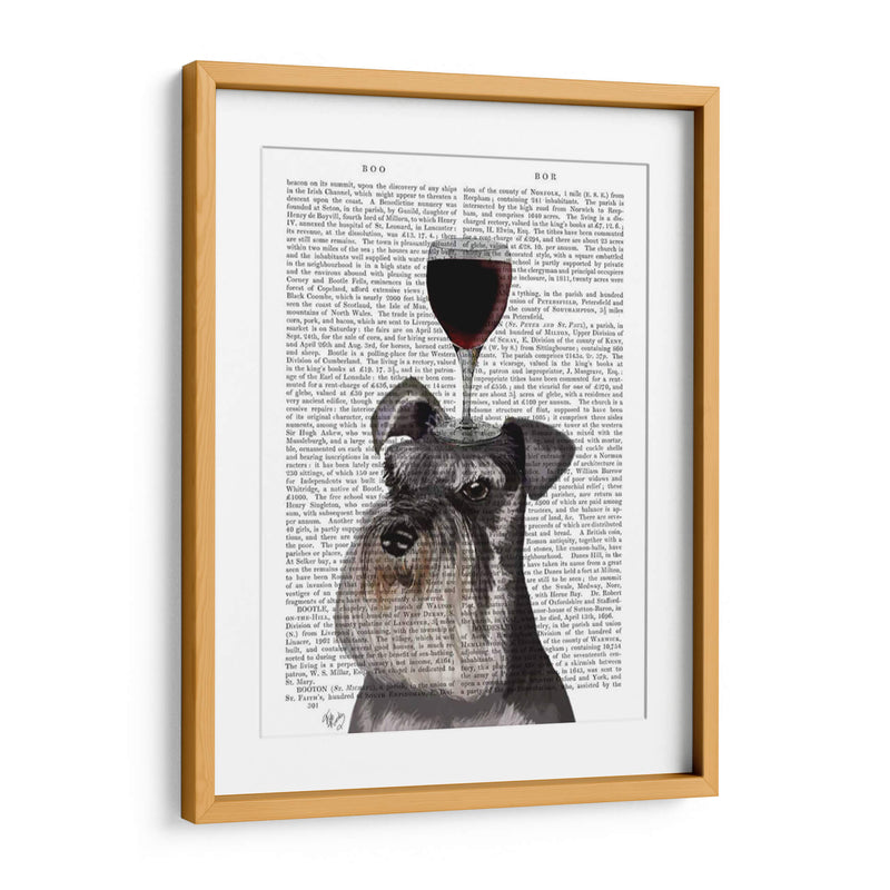 Perro Au Vin, Schnauzer - Fab Funky | Cuadro decorativo de Canvas Lab