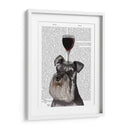 Perro Au Vin, Schnauzer - Fab Funky | Cuadro decorativo de Canvas Lab