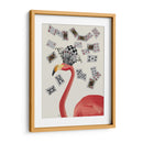 Flamingo Y Tarjetas - Fab Funky | Cuadro decorativo de Canvas Lab