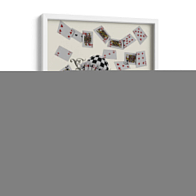 Flamingo Y Tarjetas - Fab Funky | Cuadro decorativo de Canvas Lab