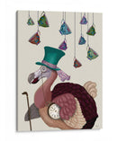 Dodo Con Tazas De Té Colgantes - Fab Funky | Cuadro decorativo de Canvas Lab