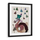 Dodo Con Tazas De Té Colgantes - Fab Funky | Cuadro decorativo de Canvas Lab