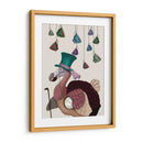 Dodo Con Tazas De Té Colgantes - Fab Funky | Cuadro decorativo de Canvas Lab