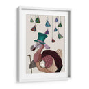 Dodo Con Tazas De Té Colgantes - Fab Funky | Cuadro decorativo de Canvas Lab