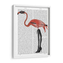 Flamenco Con Botas Pervertidas - Fab Funky | Cuadro decorativo de Canvas Lab