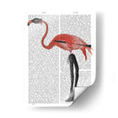 Flamenco Con Botas Pervertidas - Fab Funky | Cuadro decorativo de Canvas Lab