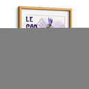 Avestruz, Lata Lata En Púrpura Y Verde. - Fab Funky | Cuadro decorativo de Canvas Lab