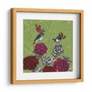 Pájaros Florecientes, Rododendro, Impresión De Arte Bellas - Fab Funky | Cuadro decorativo de Canvas Lab