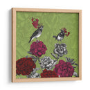 Pájaros Florecientes, Rododendro, Impresión De Arte Bellas - Fab Funky | Cuadro decorativo de Canvas Lab