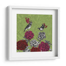 Pájaros Florecientes, Rododendro, Impresión De Arte Bellas - Fab Funky | Cuadro decorativo de Canvas Lab