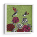 Pájaros Florecientes, Rododendro, Impresión De Arte Bellas - Fab Funky | Cuadro decorativo de Canvas Lab