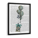 Caja De Globos Y Pájaros 2 - Fab Funky | Cuadro decorativo de Canvas Lab