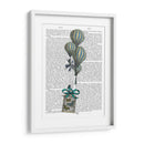 Caja De Globos Y Pájaros 2 - Fab Funky | Cuadro decorativo de Canvas Lab