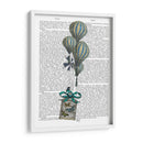 Caja De Globos Y Pájaros 2 - Fab Funky | Cuadro decorativo de Canvas Lab